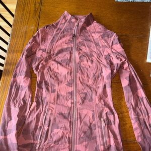 Pink Camo Lululemon Align Jacket